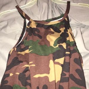 Camouflage Tank Top